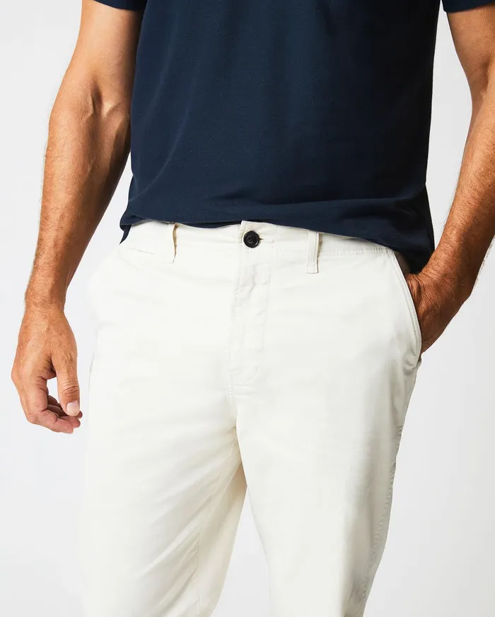 Men Bottoms Billy Reid Chino Pant Eggshell