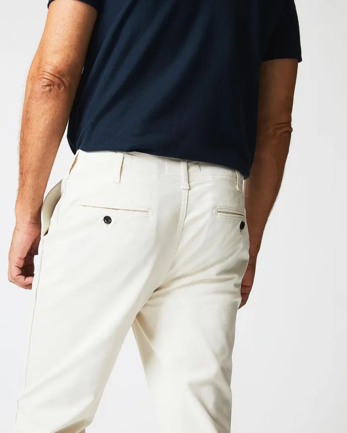 Men Bottoms Billy Reid Chino Pant Eggshell