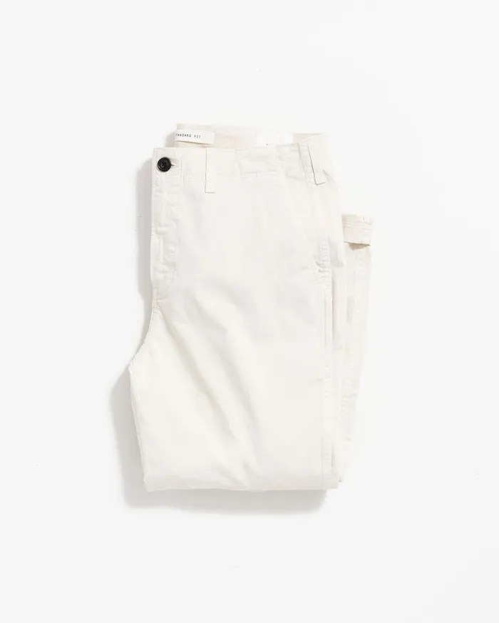 Men Bottoms Billy Reid Chino Pant Eggshell