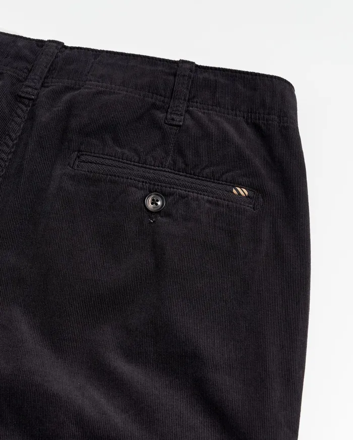 Men Bottoms Billy Reid Cord Chino Pant Black