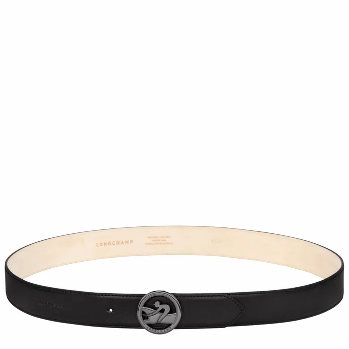 Men BoxTrot Men039s Belt Black Longchamp Belts