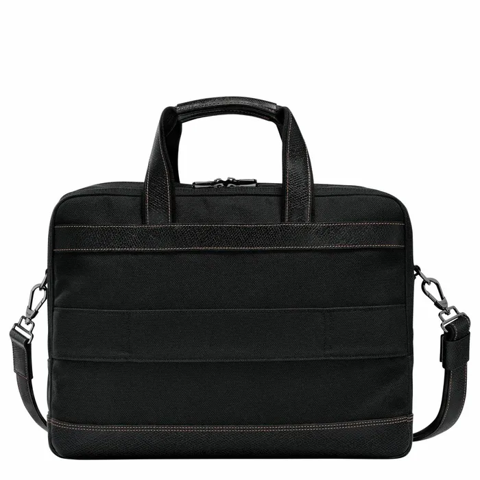 Men Boxford L Briefcase Black Longchamp Briefcase