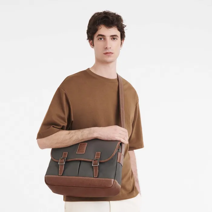 Men Boxford L Crossbody Bag Brown Longchamp Crossbody Bags