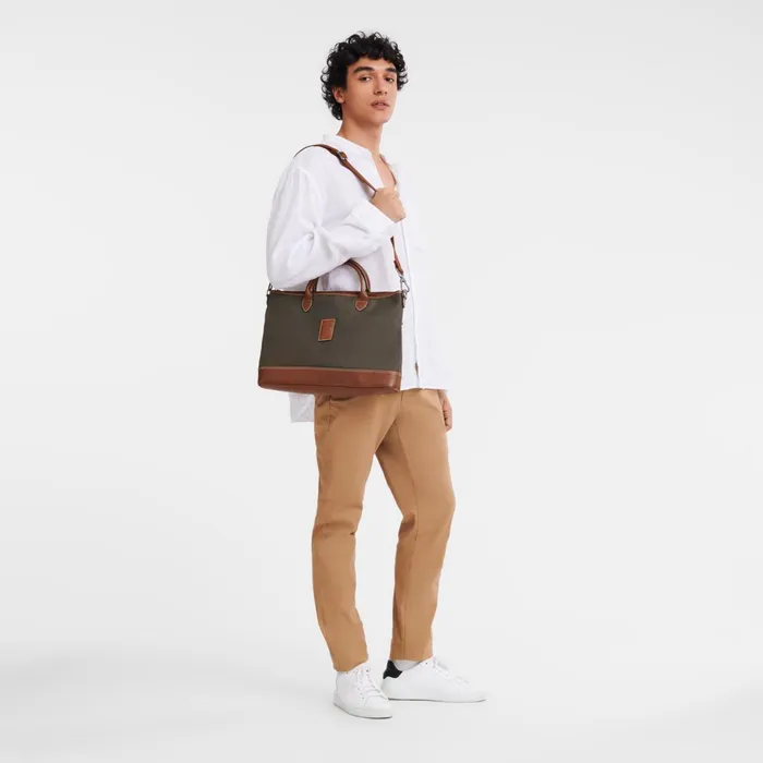 Men Boxford S Briefcase Brown Longchamp Briefcase