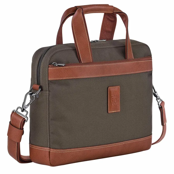 Men Boxford S Briefcase Brown Longchamp Briefcase