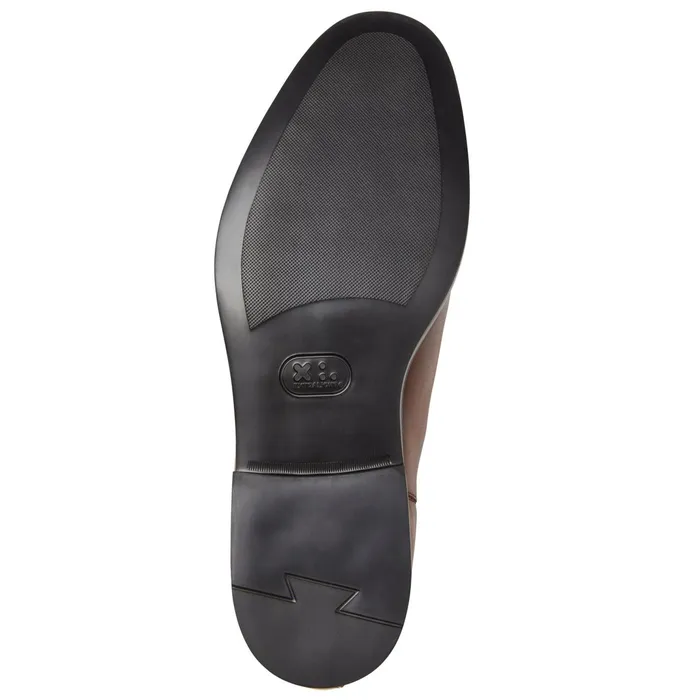 Men Bruno Magli Boots Byron Double Gore Slipon BootCognac
