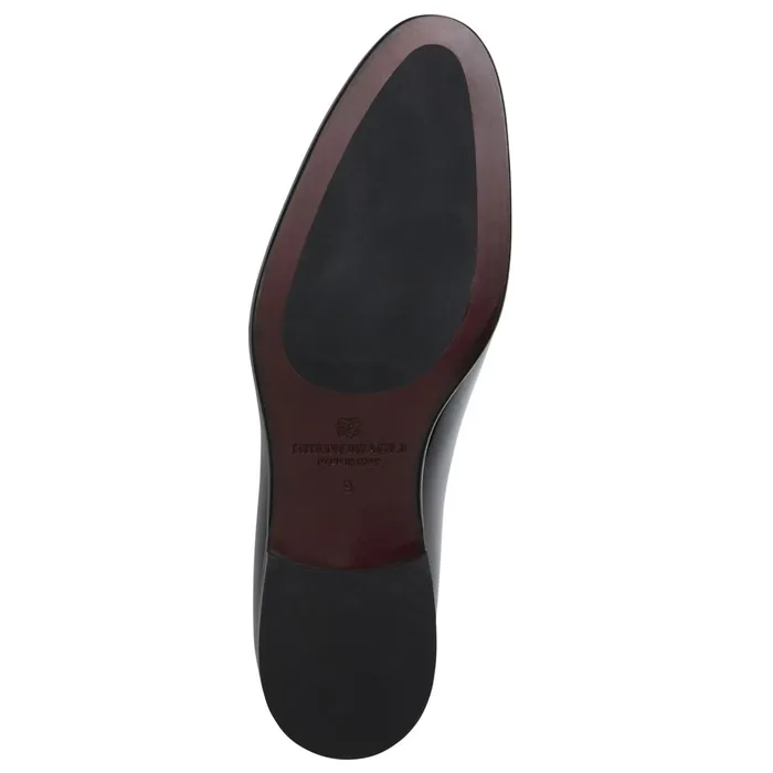 Men Bruno Magli Dress Shoes Angelo Whole Cut Oxford Black Patent