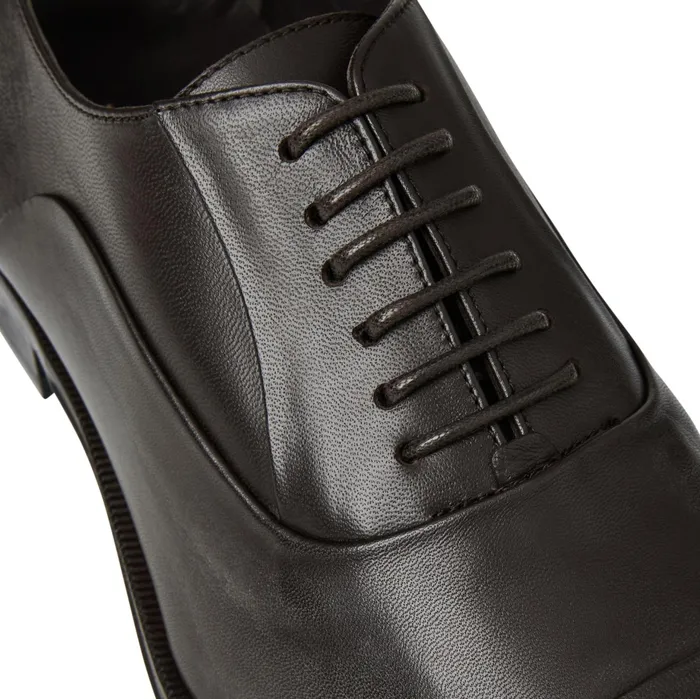 Men Bruno Magli Dress Shoes Maioco Leather Oxford 8211 Dark Brown