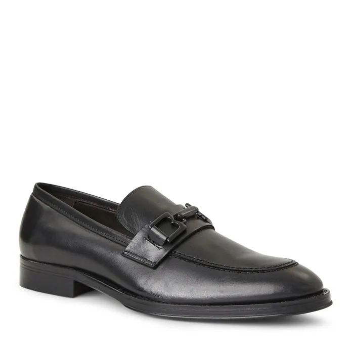 Men Bruno Magli Loafers and Slipons Corrado Bit Leather LoaferBlack