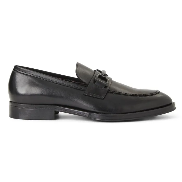 Men Bruno Magli Loafers and Slipons Corrado Bit Leather LoaferBlack