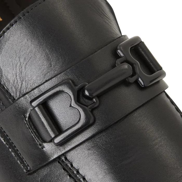 Men Bruno Magli Loafers and Slipons Corrado Bit Leather LoaferBlack