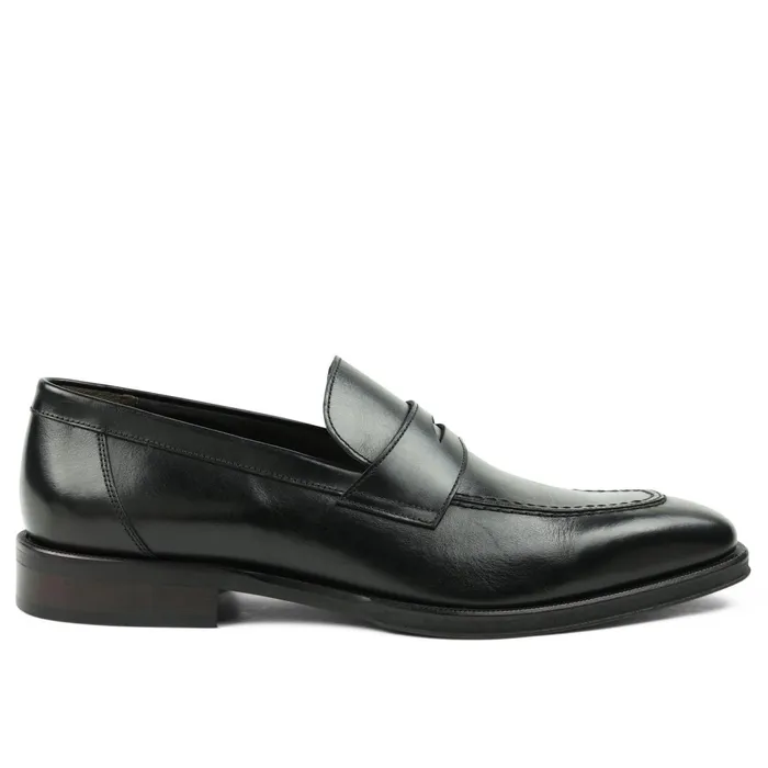 Men Bruno Magli Loafers and Slipons Nathan Penny Loafer 8211 Black
