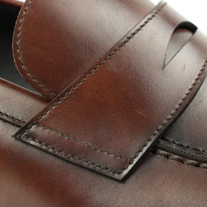 Men Bruno Magli Loafers and Slipons Nathan Penny Loafer 8211 Rust