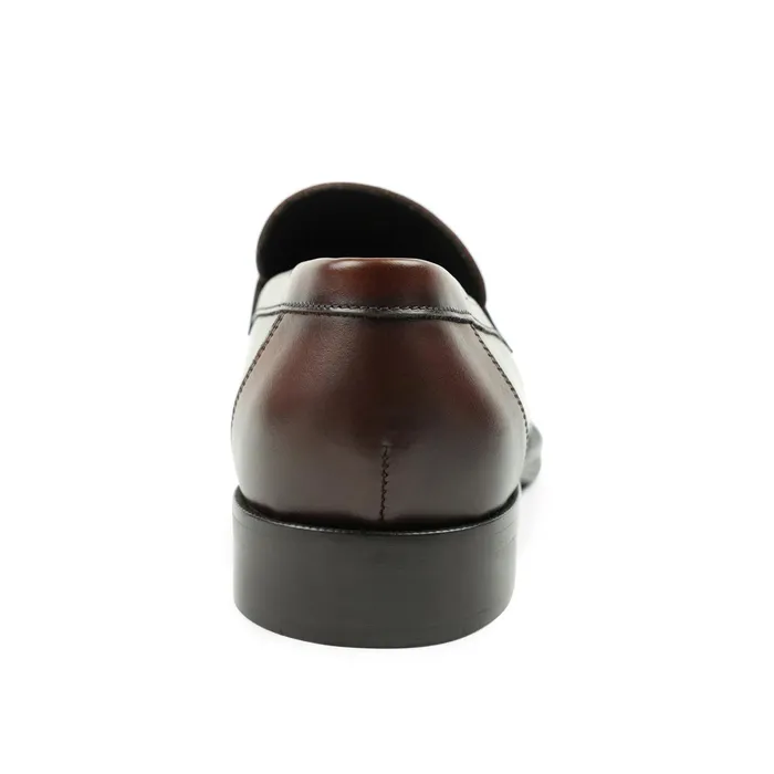 Men Bruno Magli Loafers and Slipons Nathan Penny Loafer 8211 Rust