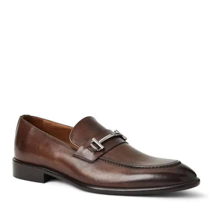 Men Bruno Magli Loafers and Slipons Sante Double Gore Classic Bit Leather Loaferbrown Men Bruno Magli Loafers and Slipons Sante Double Gore Classic Bit Leather Loaferbrown