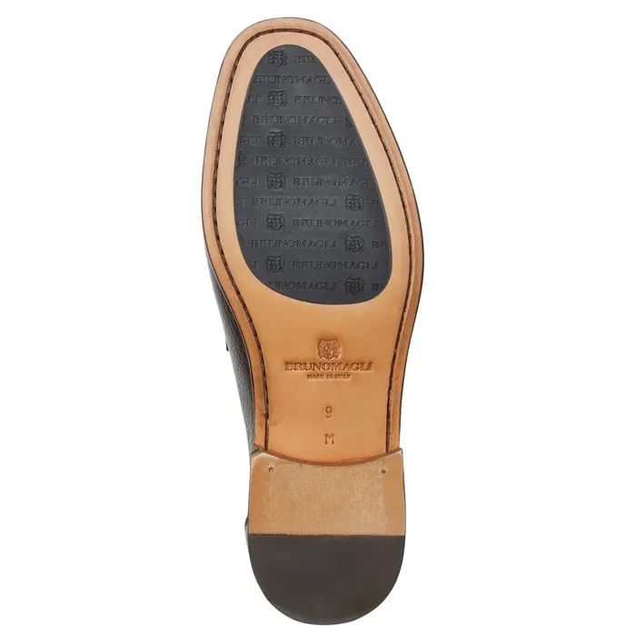 Men Bruno Magli Loafers and Slipons Tonio Slip On Loafer Brown Cervo Leather