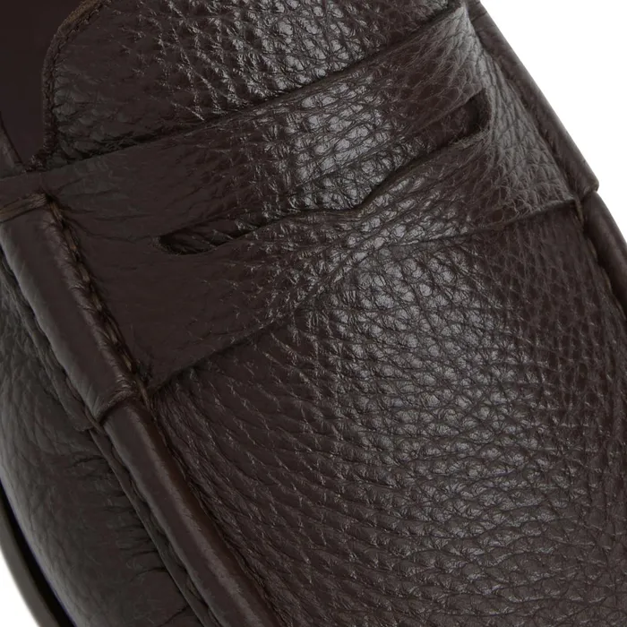 Men Bruno Magli Loafers and Slipons Tonio Slip On Loafer Brown Cervo Leather