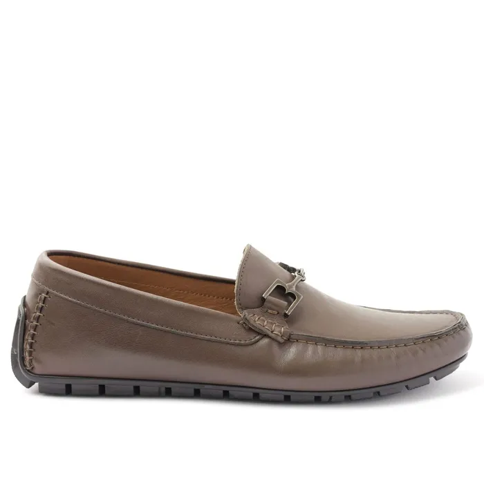 Men Bruno Magli Loafers and Slipons Xander Leather Driving Moccasin 8211 Brown
