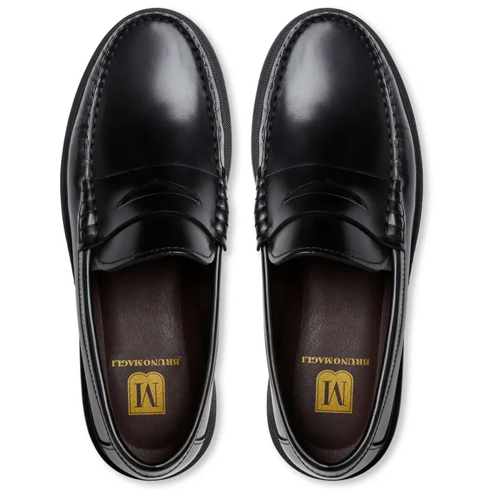 Men Bruno Magli M BY BRUNO MAGLI MELLO Dress M Slip On BLACK Men Bruno Magli M BY BRUNO MAGLI MELLO Dress M Slip On BLACK
