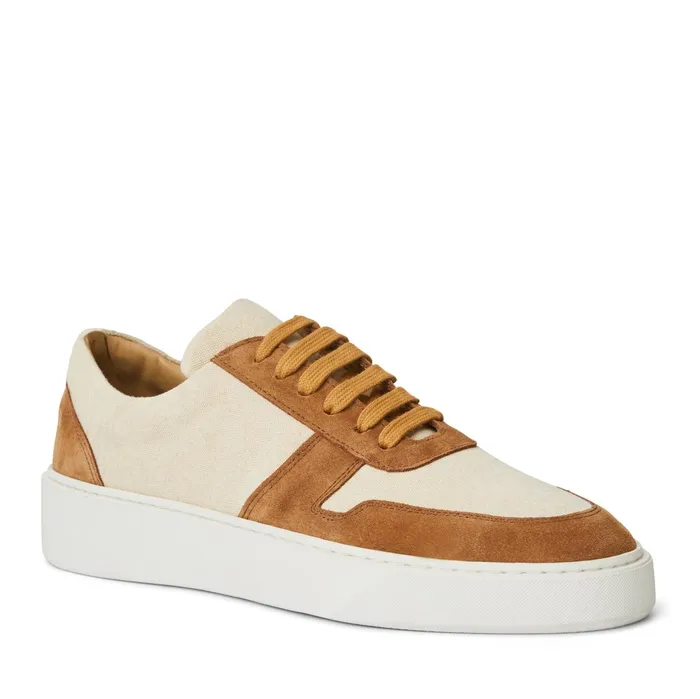 Men Bruno Magli Sneakers Darian Sneaker Sand Canvas