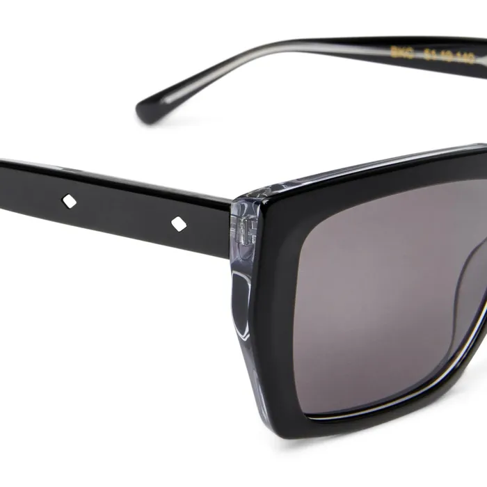 Men Bruno Magli Sunglasses Ricci Sunglasses Black Crystal
