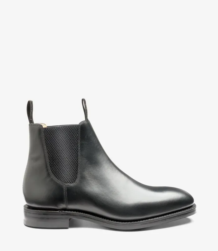 Men Chatsworth Black Loake Boots