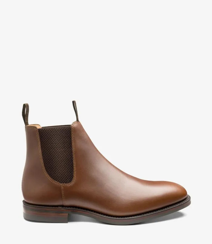 Men Chatsworth Brown Waxy Loake Boots