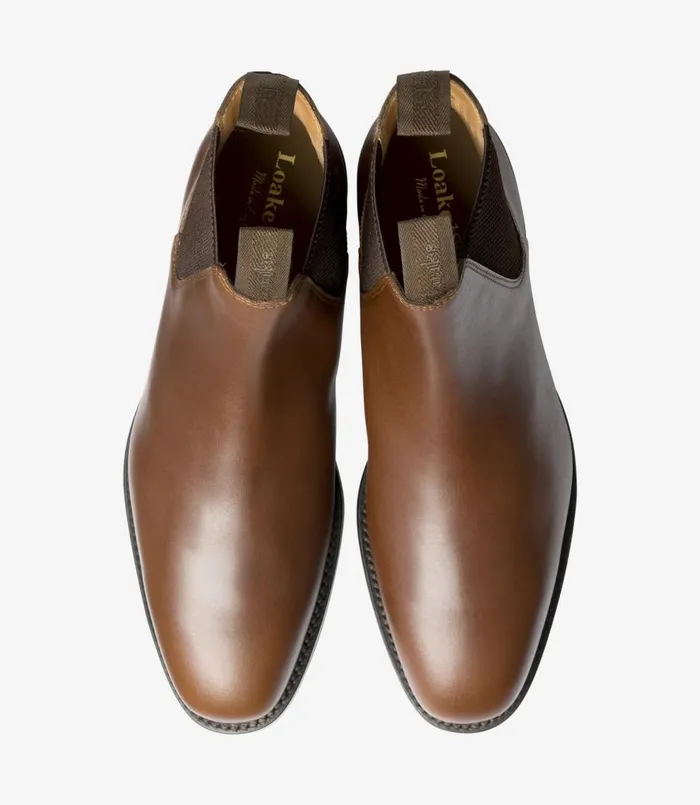 Men Chatsworth Brown Waxy Loake Boots Men Chatsworth Brown Waxy Loake Boots