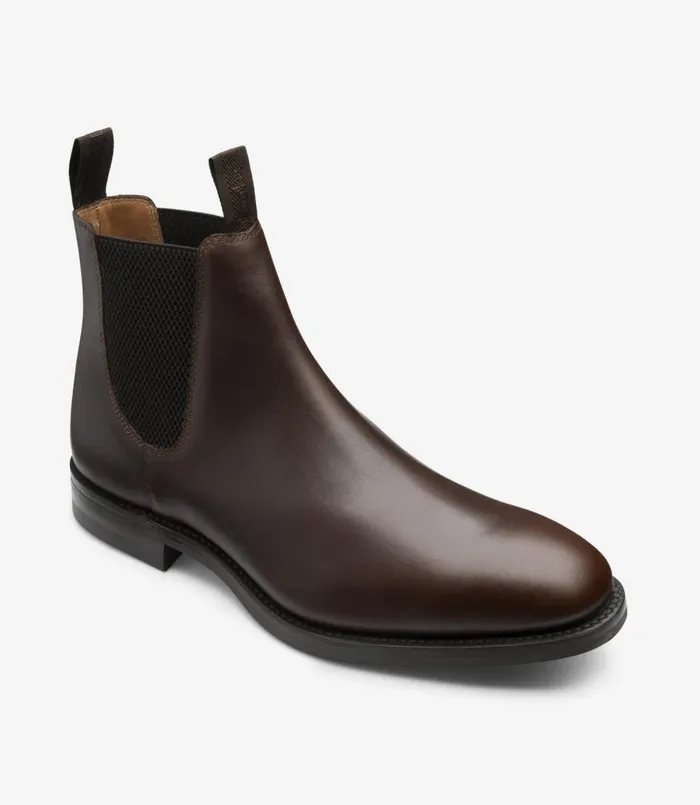 Men Chatsworth Dark Brown Waxy Loake Boots Men Chatsworth Dark Brown Waxy Loake Boots