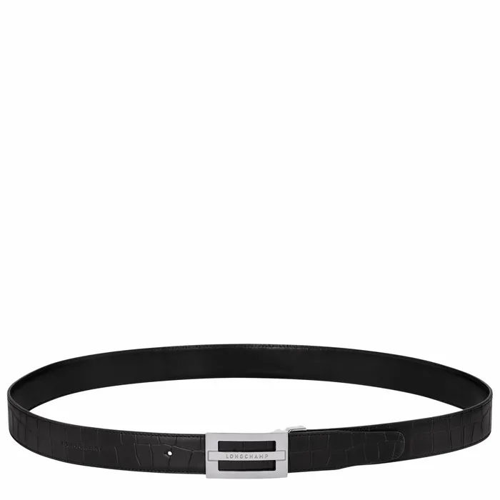 Men Delta Box Men039s Belt Black Longchamp Belts