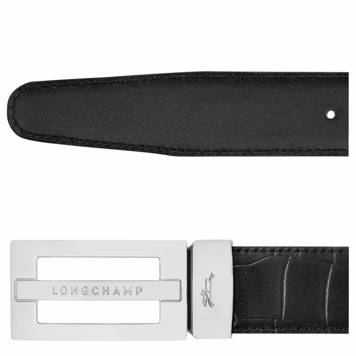 Men Delta Box Men039s Belt Black Longchamp Belts