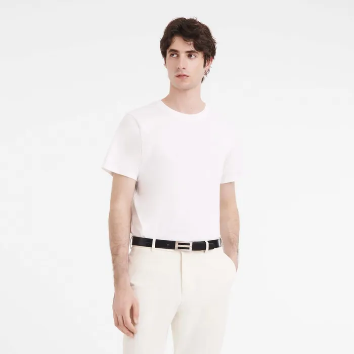 Men Delta Box Men039s Belt Set BlackNavy Longchamp Belts