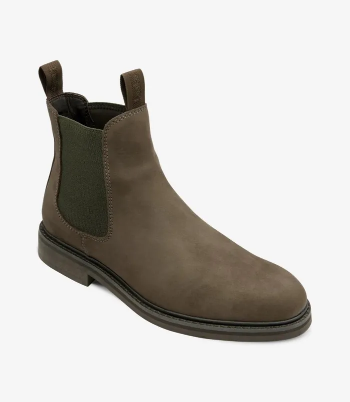 Men Ducksworth Brown Oiled Nubuck Loake Boots