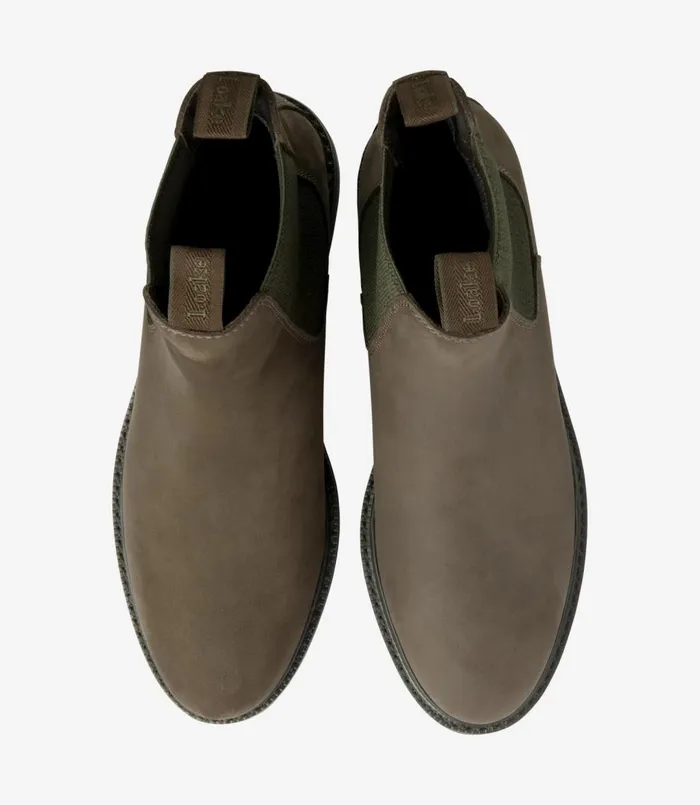 Men Ducksworth Brown Oiled Nubuck Loake Boots