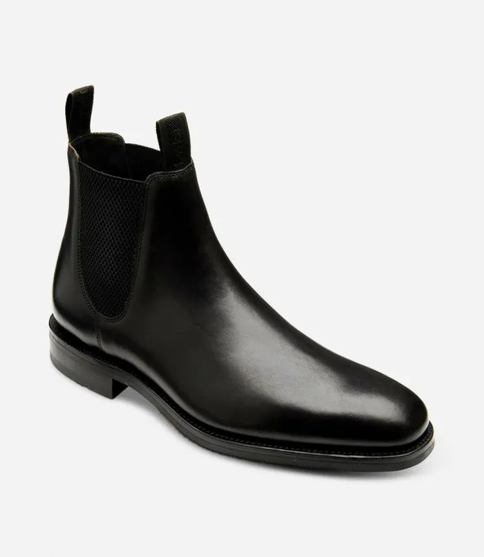 Men Emsworth Black Loake Boots Men Emsworth Black Loake Boots
