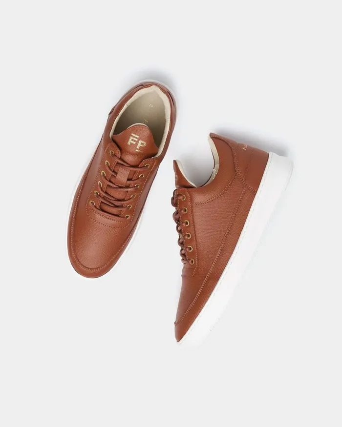 Men Filling Pieces Sneakers Low Top Crumbs Brown
