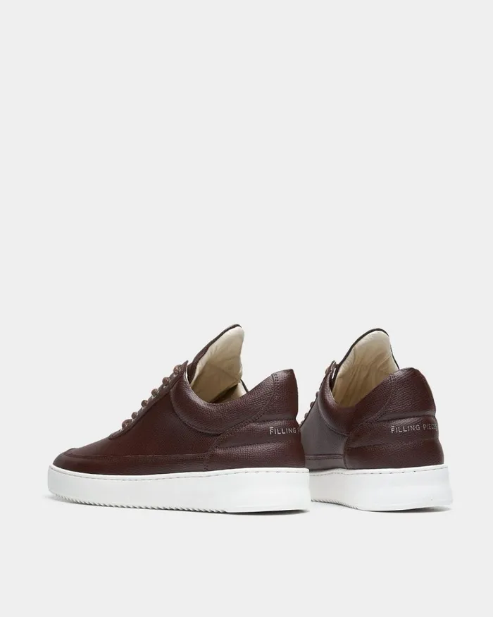 Men Filling Pieces Sneakers Low Top Crumbs Dark Brown