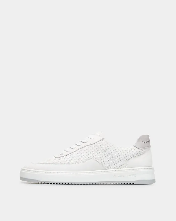 Men Filling Pieces Sneakers Mondo Bianco Perforated White