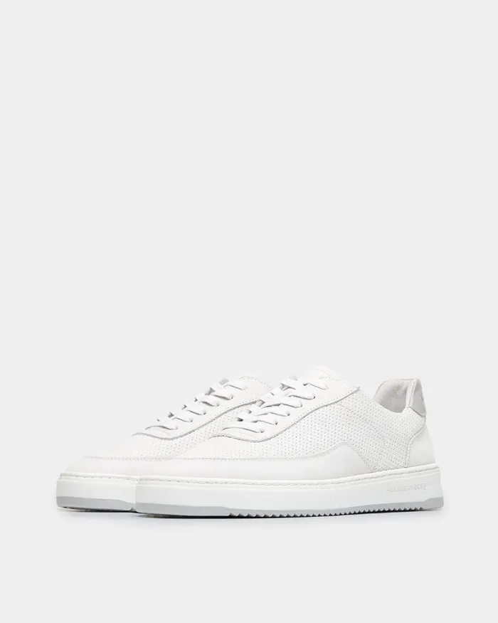 Men Filling Pieces Sneakers Mondo Bianco Perforated White