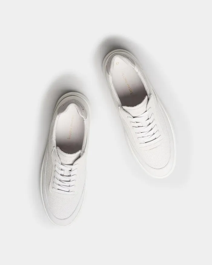 Men Filling Pieces Sneakers Mondo Bianco Perforated White