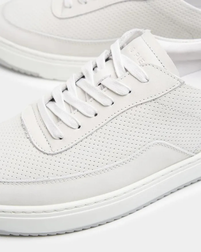 Men Filling Pieces Sneakers Mondo Bianco Perforated White