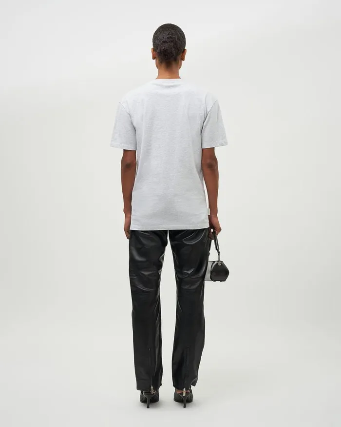 Men Filling Pieces TShirts and Shirts Core Tee Slim Fit Melange Grey