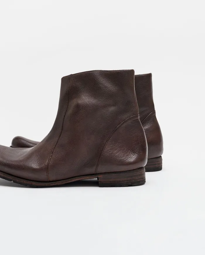 Men Footwear Billy Reid Paglia Moto Boot Blackdark Brown