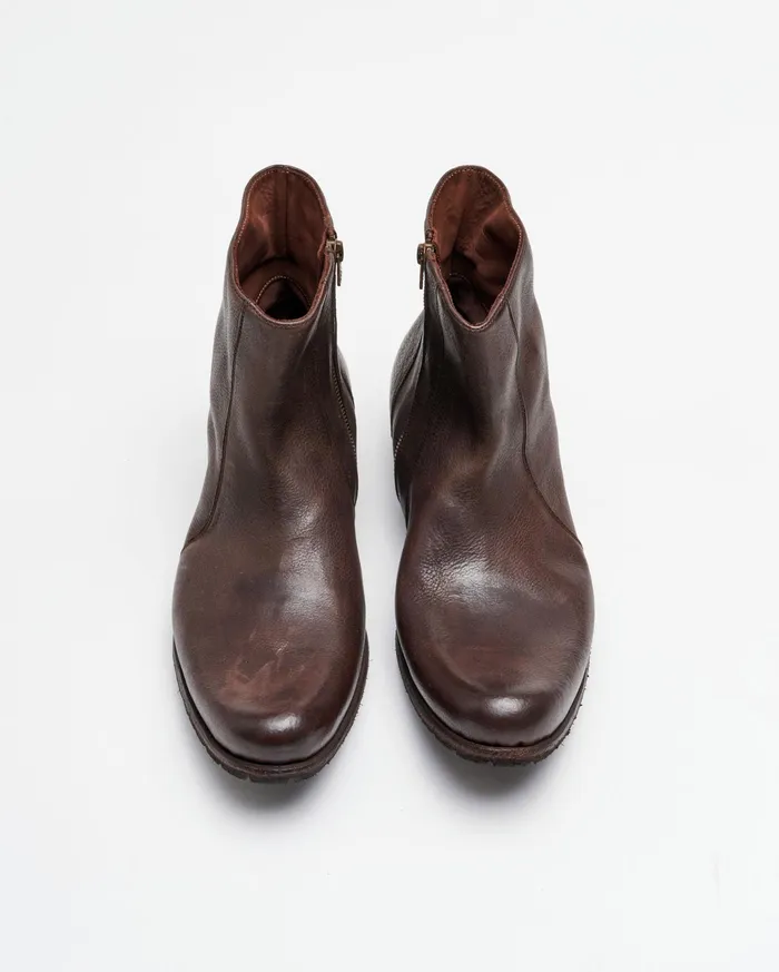 Men Footwear Billy Reid Paglia Moto Boot Blackdark Brown