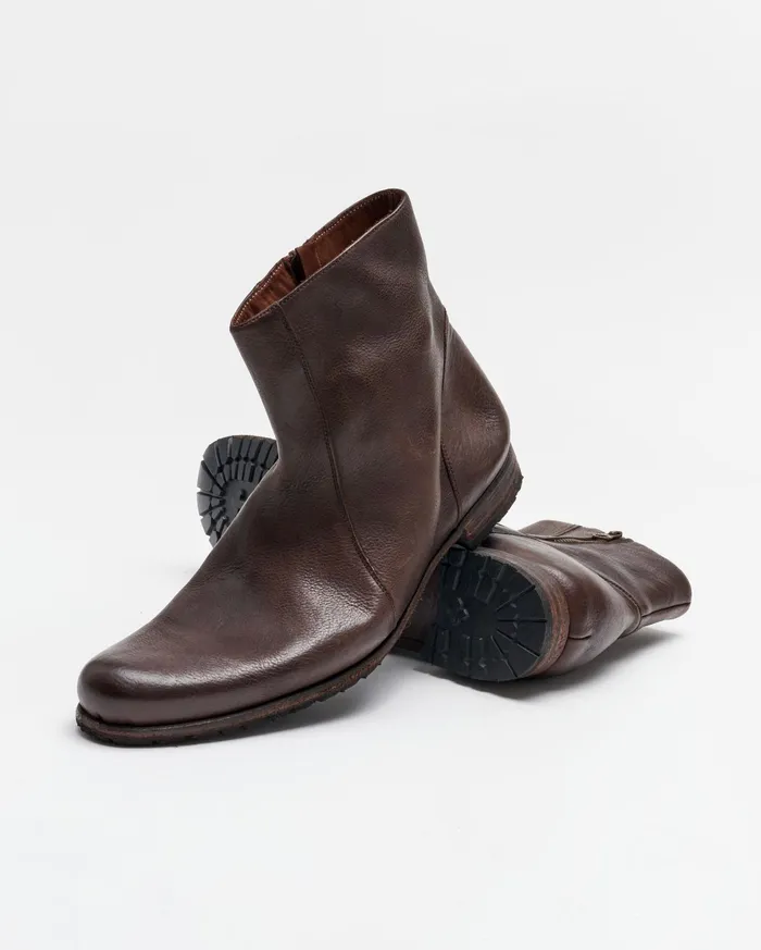 Men Footwear Billy Reid Paglia Moto Boot Blackdark Brown