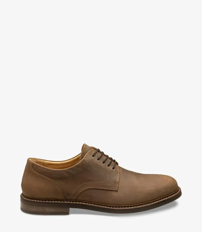 Men Franklin Brown Nubuck Loake Plain Ties