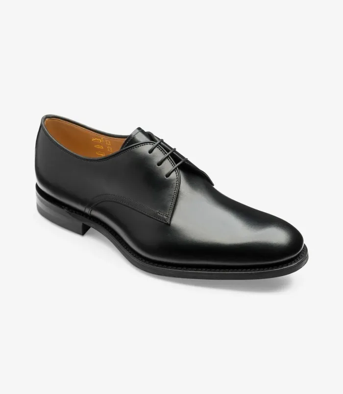 Men Gable Black Loake Plain Ties Men Gable Black Loake Plain Ties