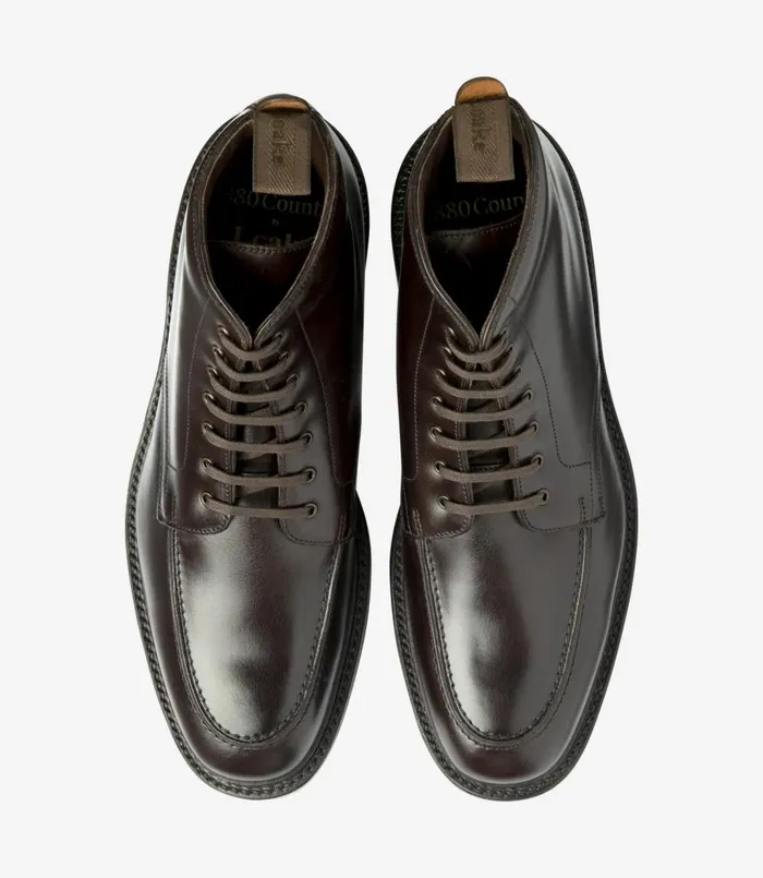 Men Gisbourne Dark Brown Loake Boots Men Gisbourne Dark Brown Loake Boots