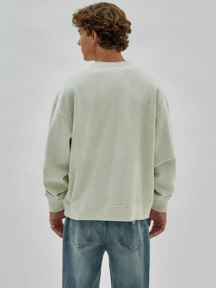 Men GUESS Hoodies and Sweaters GUESS Originals Eco Vintage Heather Dev Sweatshirt Eli Aged Heather Men GUESS Hoodies and Sweaters GUESS Originals Eco Vintage Heather Dev Sweatshirt Eli Aged Heather