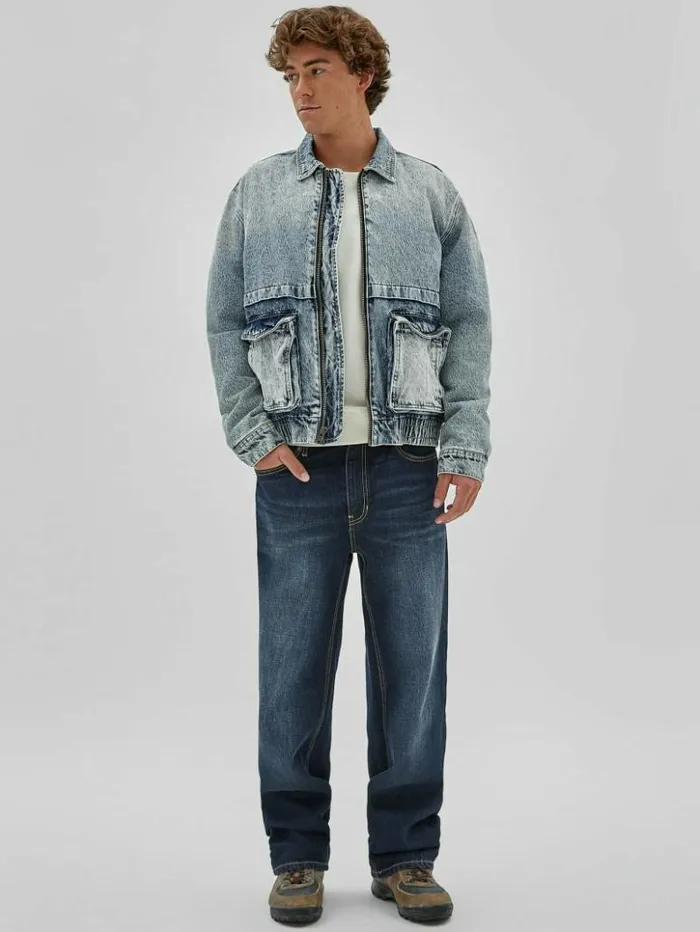 Men GUESS Jackets and Coats GUESS Originals Vintage Denim Jacket Originals Vintage Acid Wa Men GUESS Jackets and Coats GUESS Originals Vintage Denim Jacket Originals Vintage Acid Wa